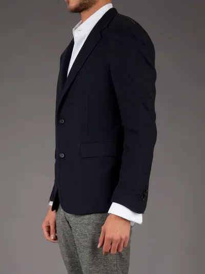 Franck Boclet Classic Blazer In Blue
