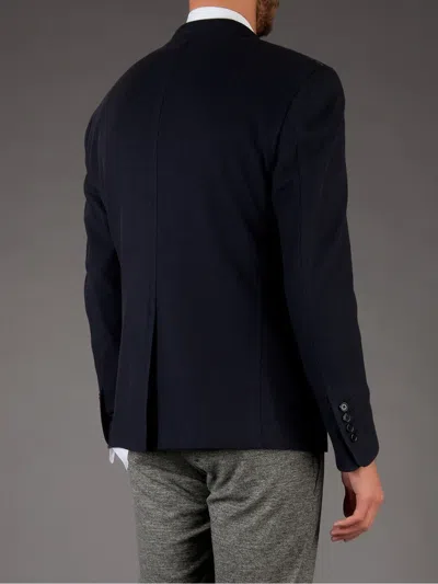 Franck Boclet Classic Blazer In Blue