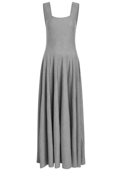 Khaite Jodie Wool Midi Dress