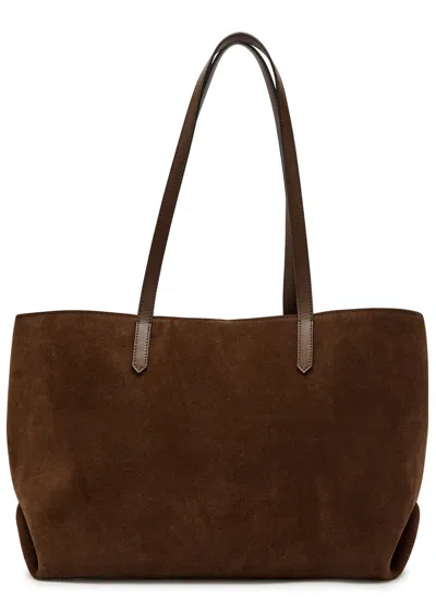 Demellier Tokyo Leather Tote In Brown