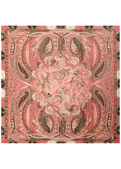 Etro Aida Printed Modal And Cashmere-blend Shawl In Multi
