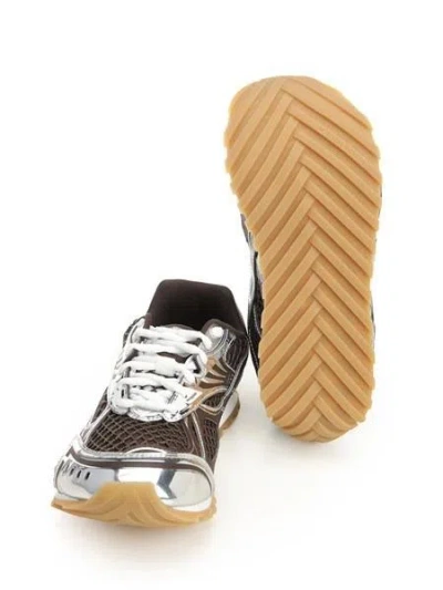 Bottega Veneta Orbit Sneaker In Brown