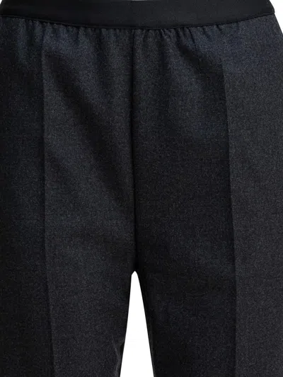 Maison Margiela Straight-leg Pants In Wool In Black