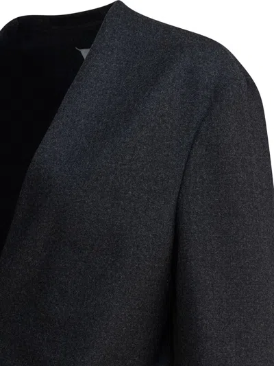 Maison Margiela Virgin Wool Blazer In Black