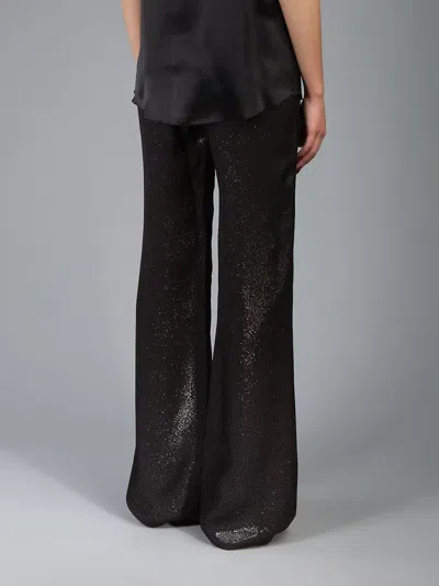 L'agence Wide Trouser In Black