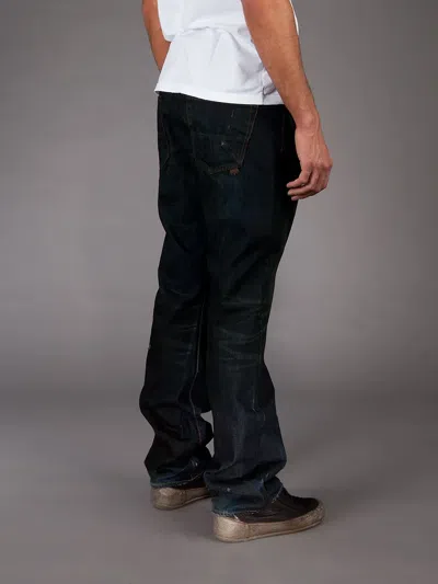 Prps Wide Leg Trouser In Blue