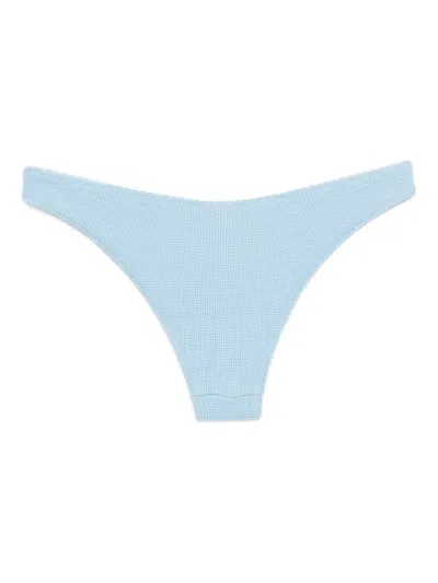 Frankies Bikinis Dove Bikini Bottom In Blue