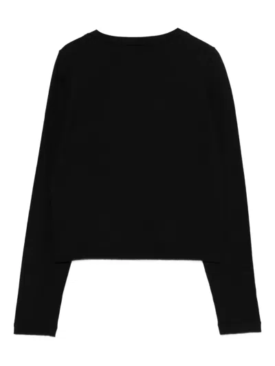 Extreme Cashmere Nº451 Lisa Sweater In Black