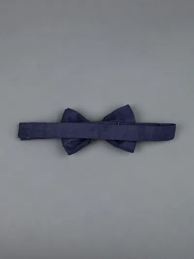 Jupe Silk Bow Tie In Purple