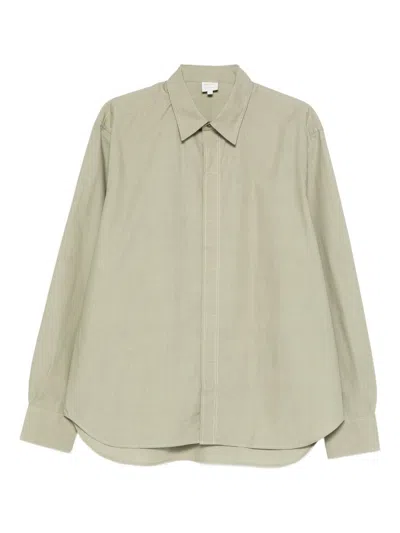 Paul Smith Topstitching Buttoned Shirt In Multi