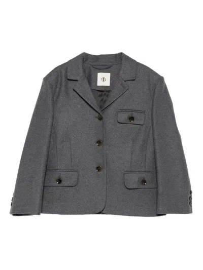 The Garment Wool Blend Jacket In Gray