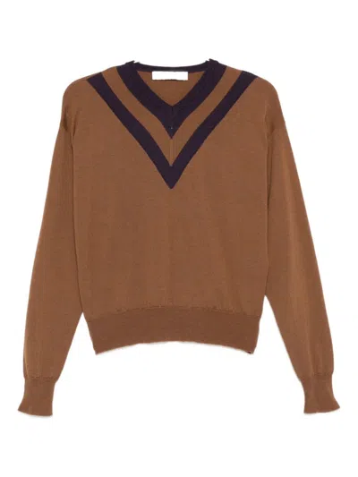 Tela Merino Wool Sweater In Brown