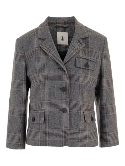 The Garment Wool Blend Jacket In Gray