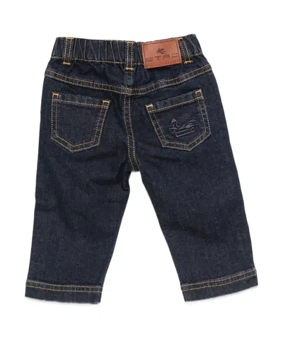 Etro Elastic-waist Jeans In Black