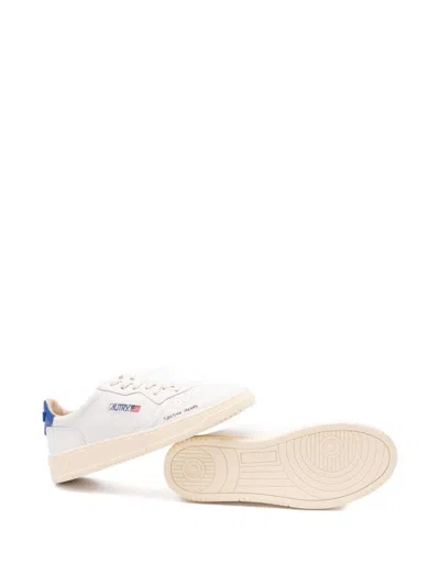 Autry Floating Dreams Leather Sneakers In White