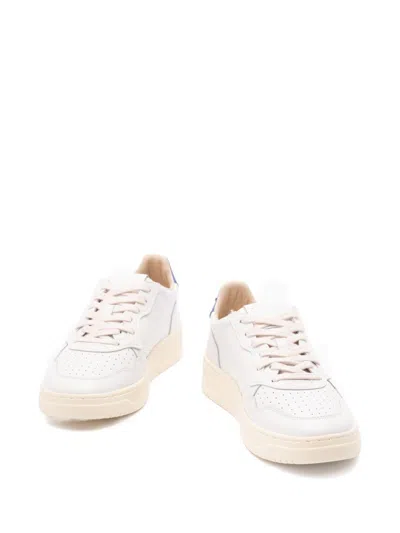Autry Floating Dreams Leather Sneakers In White