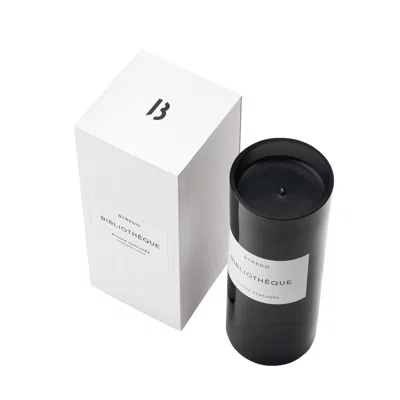 Byredo Bibliothèque Fragranced Candle 400g In Black