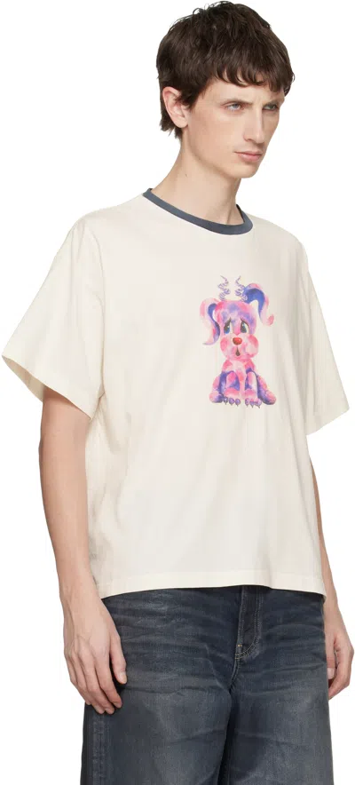 We11 Done Off-white Monster T-shirt In White