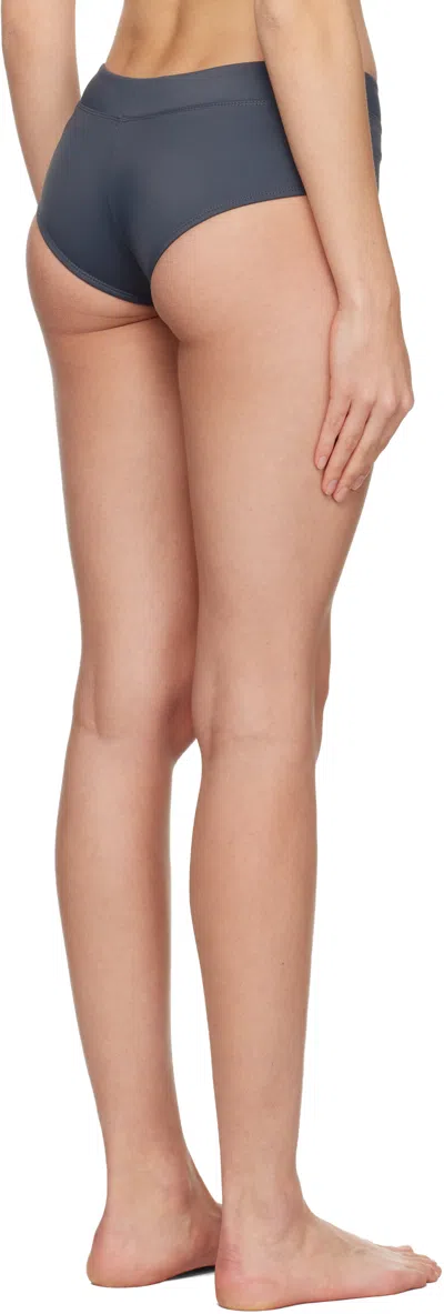 Belle Anna Gray Clara Bikini Bottom In Gray