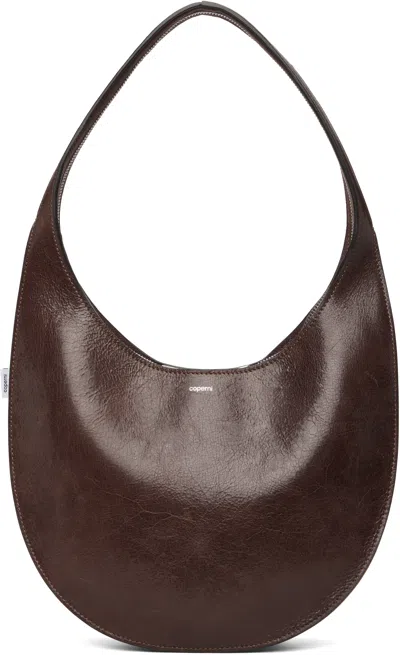 Coperni Brown Medium Soft Swipe Bag In Brown