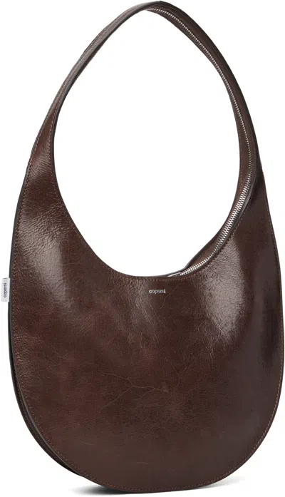 Coperni Brown Medium Soft Swipe Bag In Brown