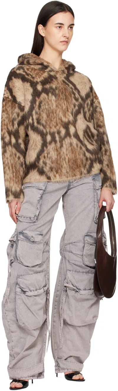 Coperni Brown Medium Soft Swipe Bag In Brown