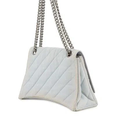 Pre-owned Balenciaga Blue Denim Shoulder Bag ()