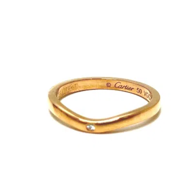 Pre-owned Cartier Pink Band Ring ()