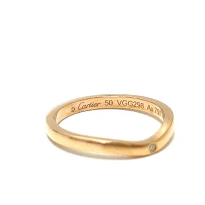 Pre-owned Cartier Pink Band Ring ()