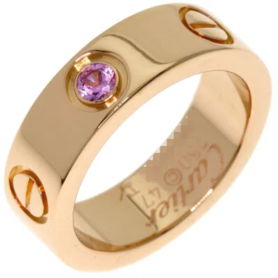 Pre-owned Cartier Pink Gold Pink Gold (18k) Band Ring ()