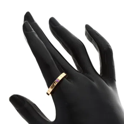 Pre-owned Cartier Pink Gold Pink Gold (18k) Band Ring ()