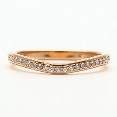 Pre-owned Cartier Pink Gold Pink Gold (18k) Band Ring ()