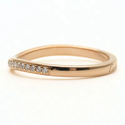 Pre-owned Cartier Pink Gold Pink Gold (18k) Band Ring ()