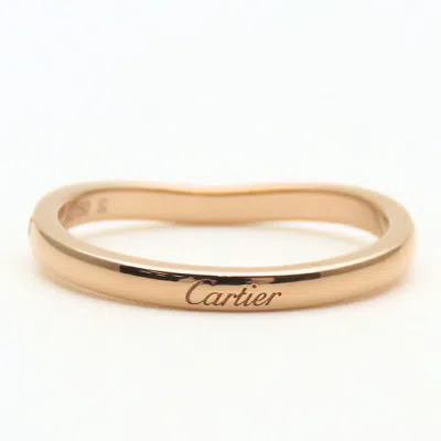 Pre-owned Cartier Pink Gold Pink Gold (18k) Band Ring ()