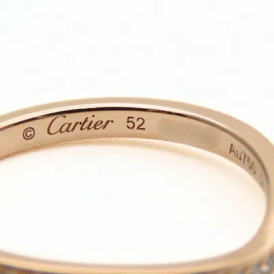 Pre-owned Cartier Pink Gold Pink Gold (18k) Band Ring ()