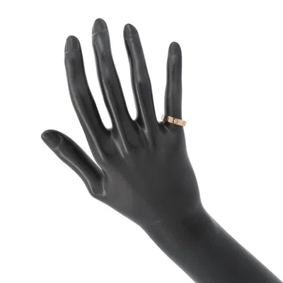 Pre-owned Cartier Pink Gold Pink Gold (18k) Band Ring ()