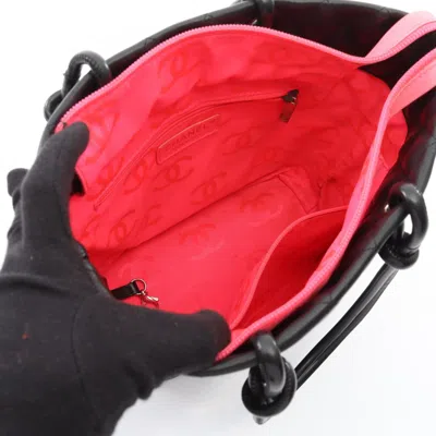 Pre-owned Chanel Black Cambon Ligne Tote Bag ()