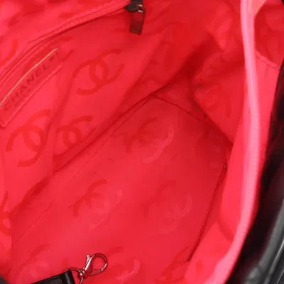 Pre-owned Chanel Black Cambon Ligne Tote Bag ()