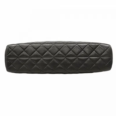 Pre-owned Chanel Black Leather Tote Bag ()
