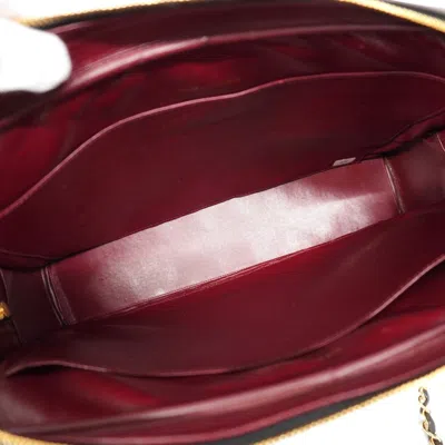 Pre-owned Chanel Black Leather Tote Bag ()