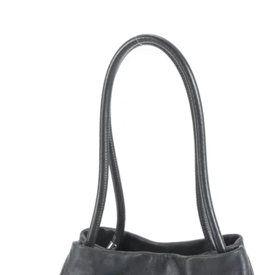 Pre-owned Chanel Black Leather Tote Bag ()