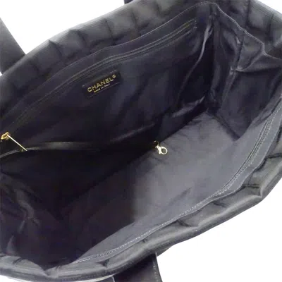 Pre-owned Chanel Black Nylon Tote Bag ()