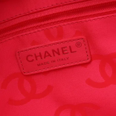 Pre-owned Chanel Black White Cambon Ligne Tote Bag () In Multi