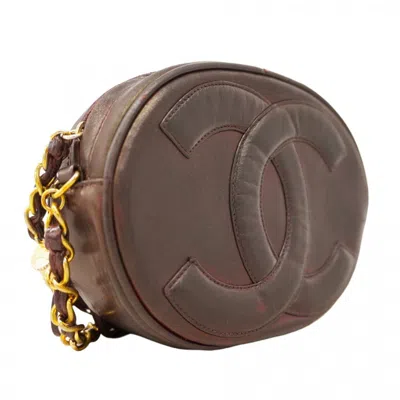Pre-owned Chanel Brown Leather Shoulder Bag ()
