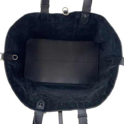 Pre-owned Dior Christian  Black Leather Tote Bag ()