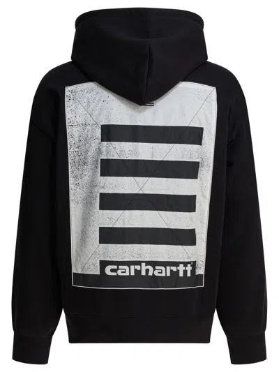 Carhartt Wip "archive Lines" Hoodie In Black