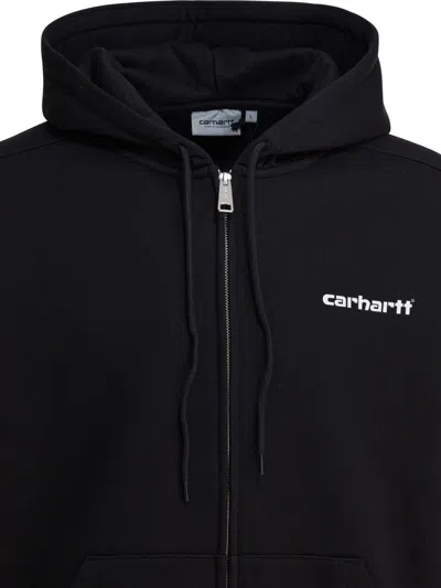 Carhartt Wip "archive Lines" Hoodie In Black
