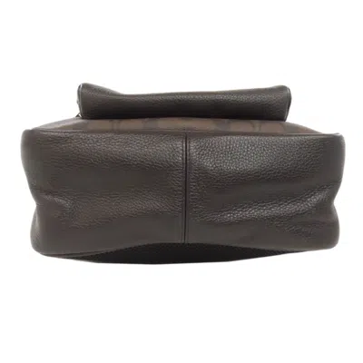 Pre-owned Coach Brown Pvc Backpack ()