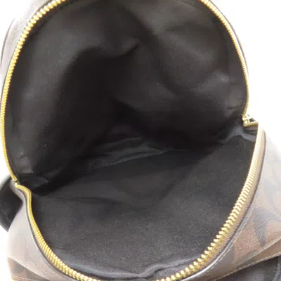 Pre-owned Coach Brown Pvc Backpack ()