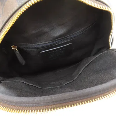 Pre-owned Coach Brown Pvc Backpack ()